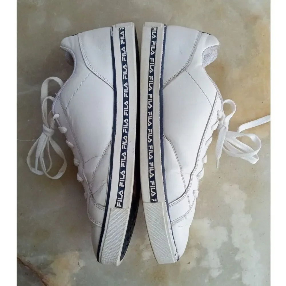 FILA Men's sz. 8 Original Court Leather White Shoes